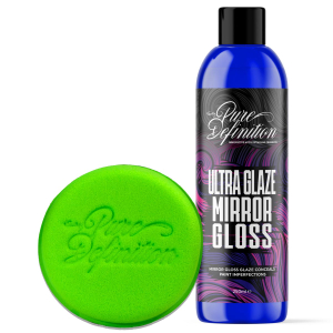 250ml bottle of ultra glaze mirror gloss by pure definition
