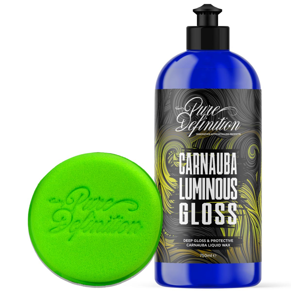 750ml bottle of carnauba luminous gloss by pure definition