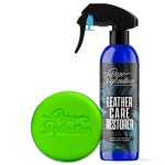 250ml bottle of leather care restorer by pure definition