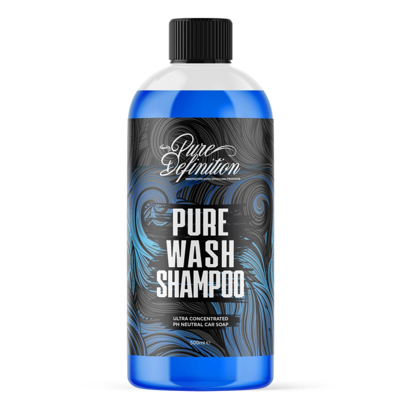 500ml pure wash shampoo bottle by pure definition