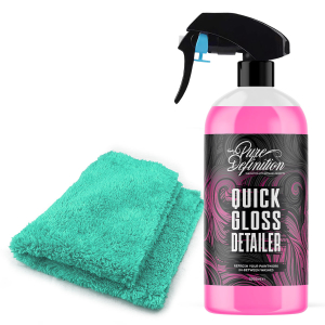 1000ml bottle of quick gloss detailer by pure definition