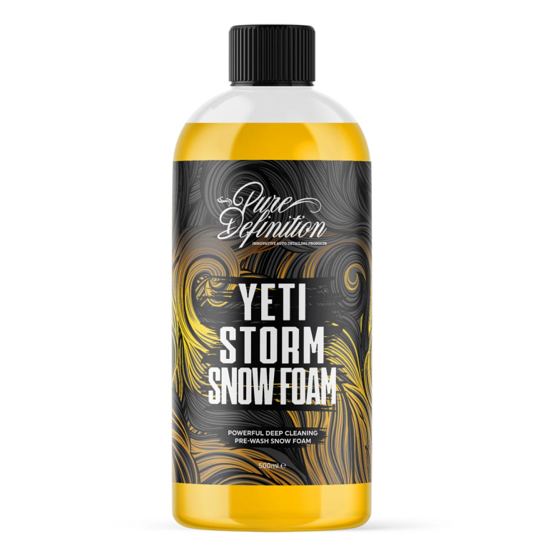 500ml yeti storm snow foam bottle by pure definition