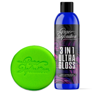 250ml bottle of 3 in 1 ultra gloss by pure definition
