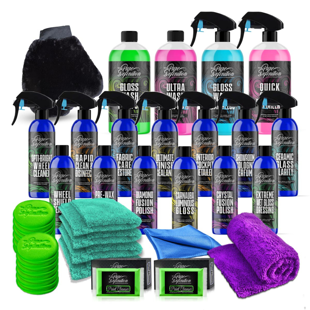car detailing kit by pure definition