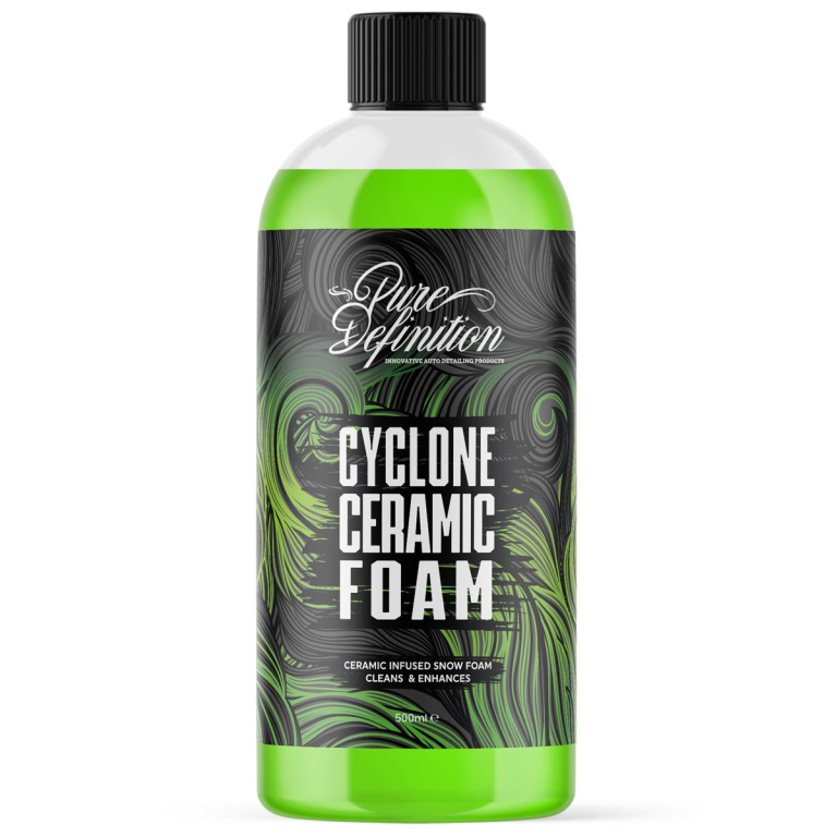 500ml cyclone ceramic foam bottle by pure definition