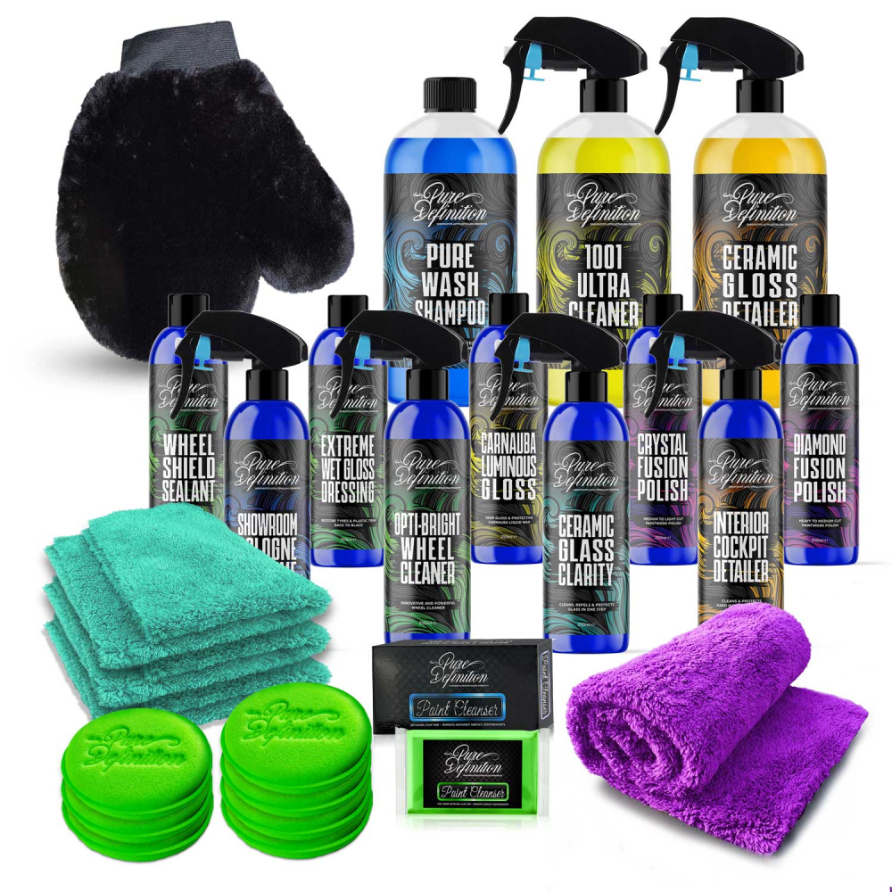 car detailing kit by pure definition