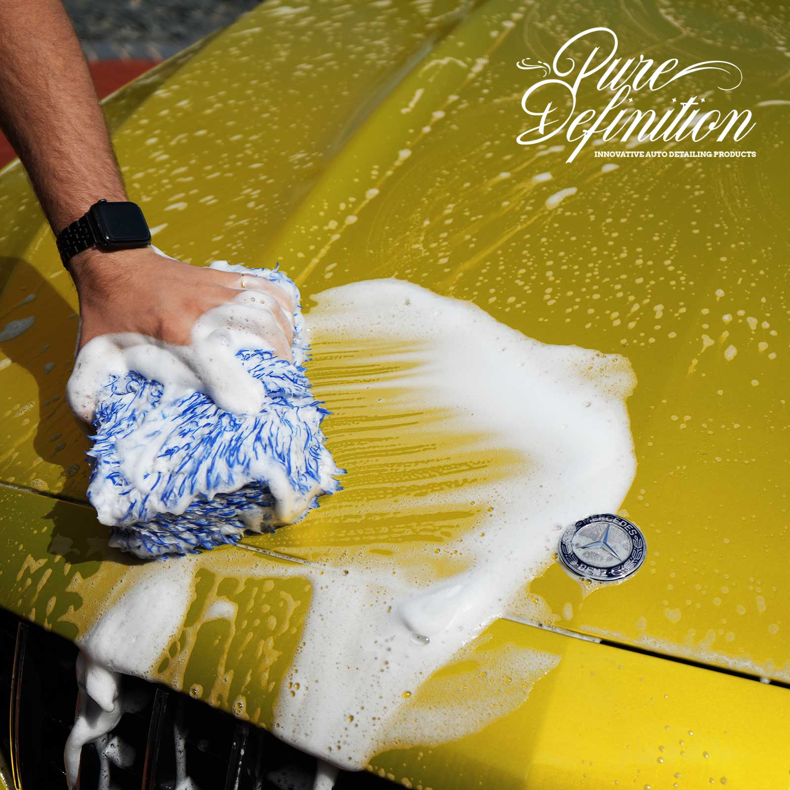 microfibre wash pad by pure definition