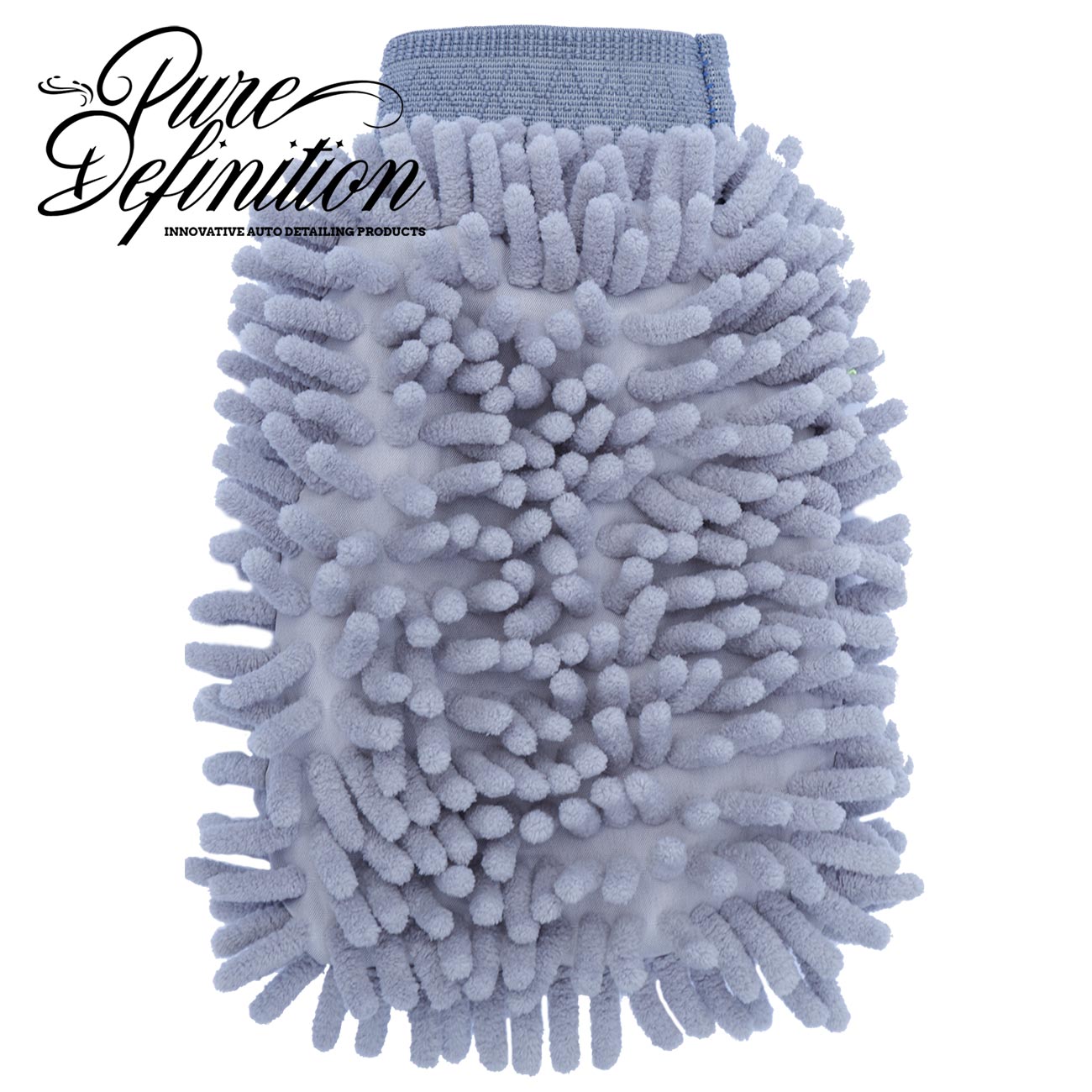 Chenille Wash Mitt by pure definition