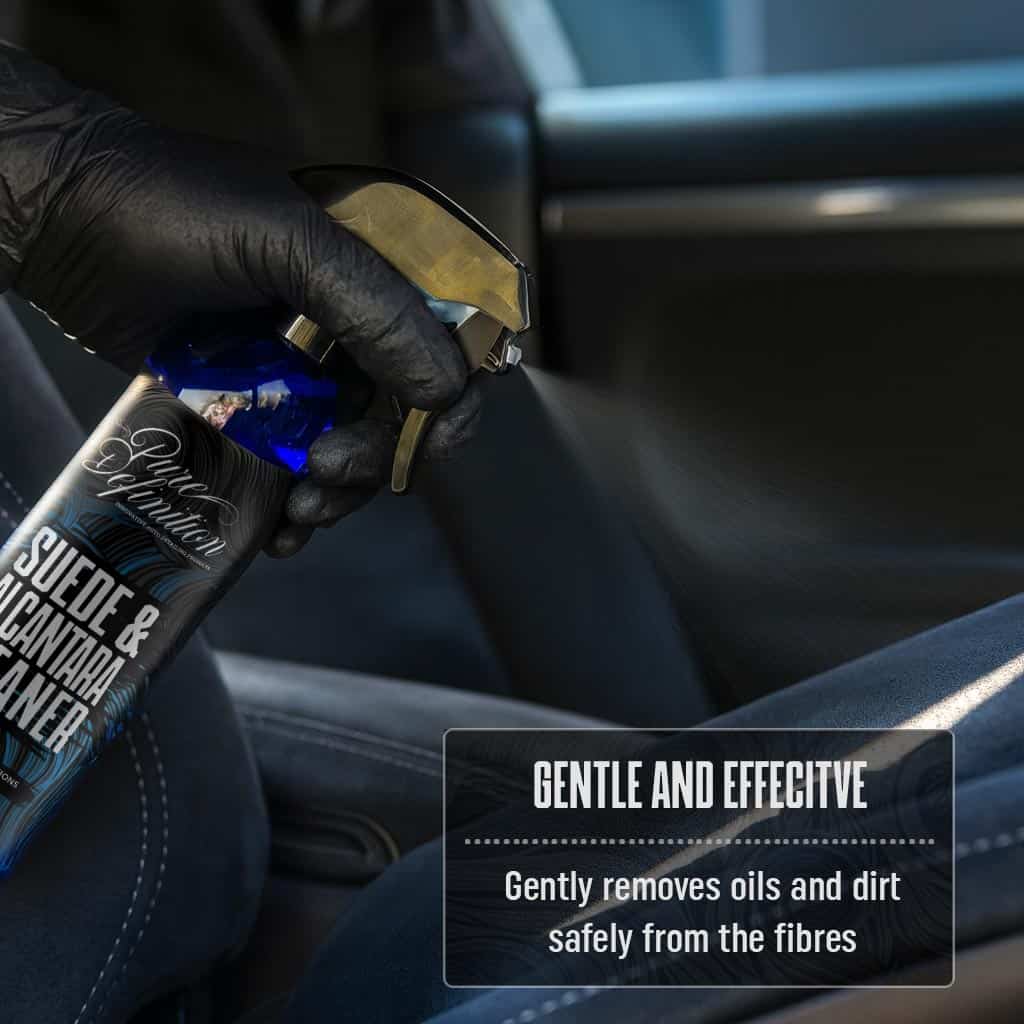 Suede Alcantara Cleaner Seat